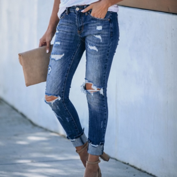 NWT Kancan Jeans Mid Rise Super Skinny KC5055D - Picture 6 of 9